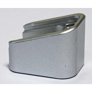 Aluminum Magazine Base Cover Silver